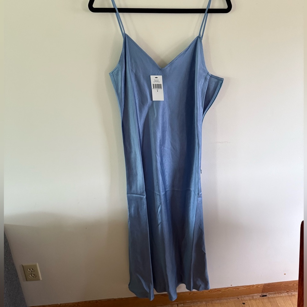 Club Monaco Lake blue Slip dress